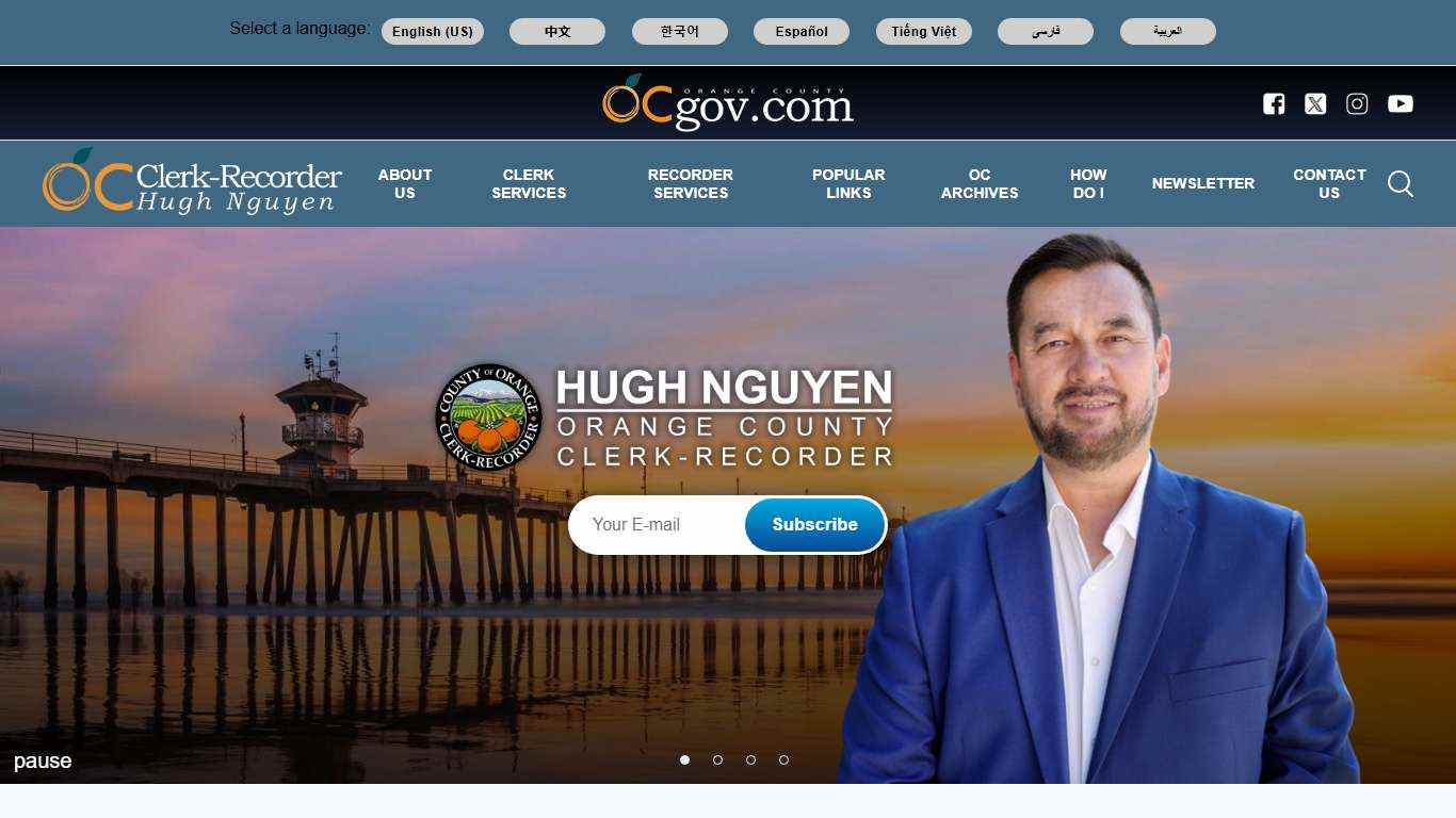 Clerk-Recorder | OC Clerk Recorder Department